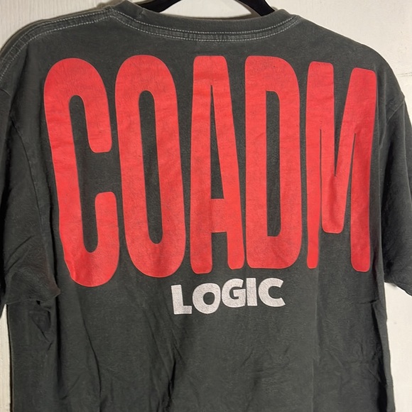 Coadm Logic Tour T-Shirt 2019 Tour Merch Tee anime cartoon rapper Logic shirt M - Picture 6 of 7